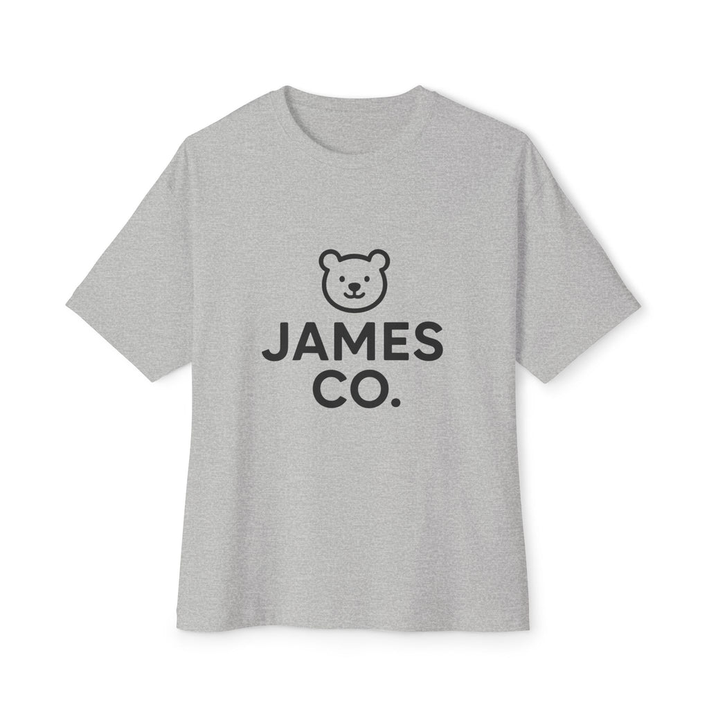 James Co. Bear Logo Tee — Minimalist Kids & Family Graphic T-Shirt