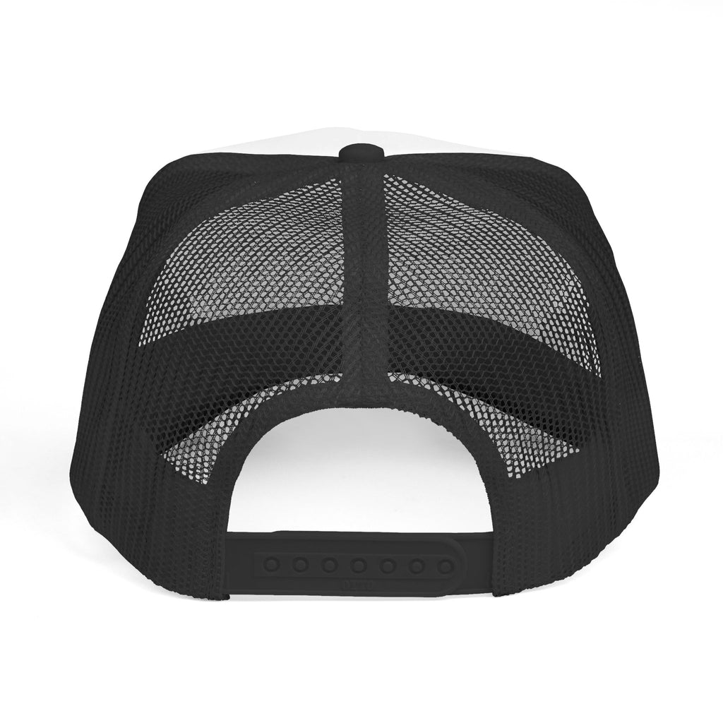 James Co. Bear Trucker Cap – Minimal Logo Mesh Hat