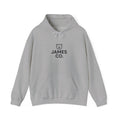 James Co. Bear Hoodie – Minimal Cute Logo Pullover