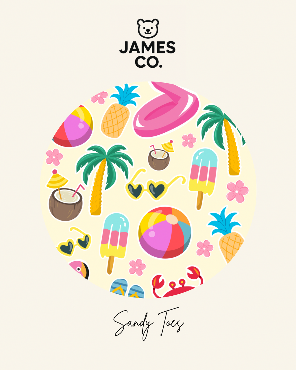 Sandy Toes Bubble Romper