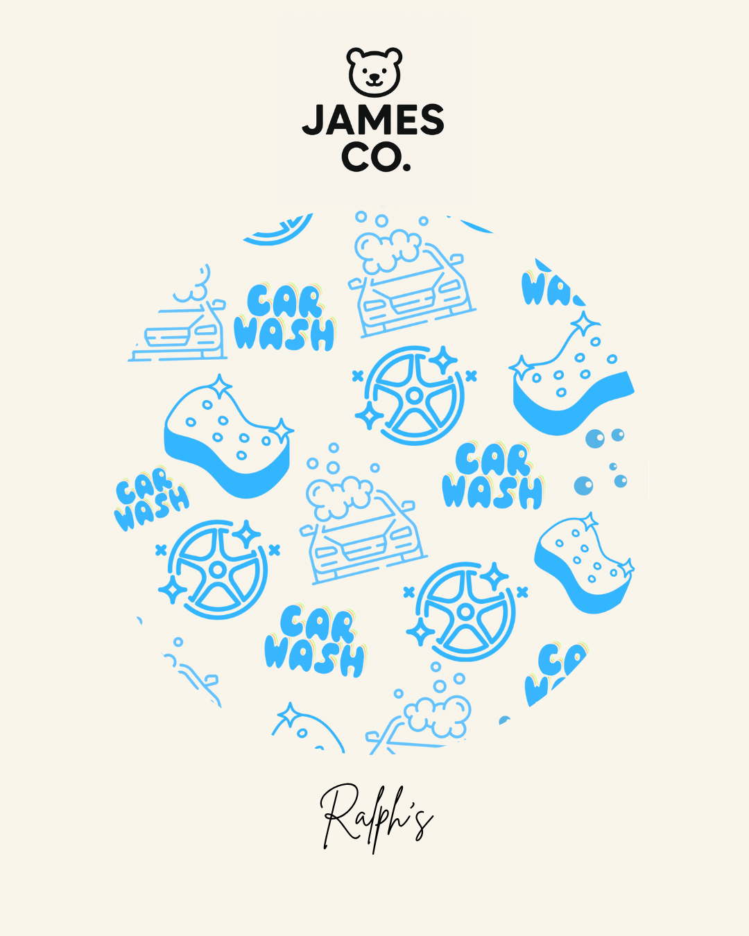 Ralph’s Car Wash Adult Shorts