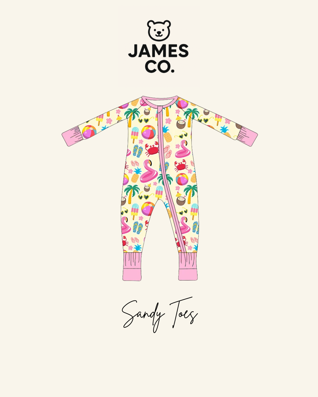 Sandy Toes Onesie