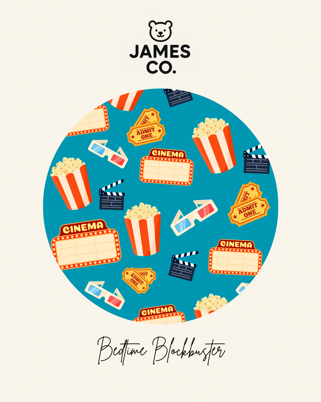 Bedtime Blockbuster Adult Shorts
