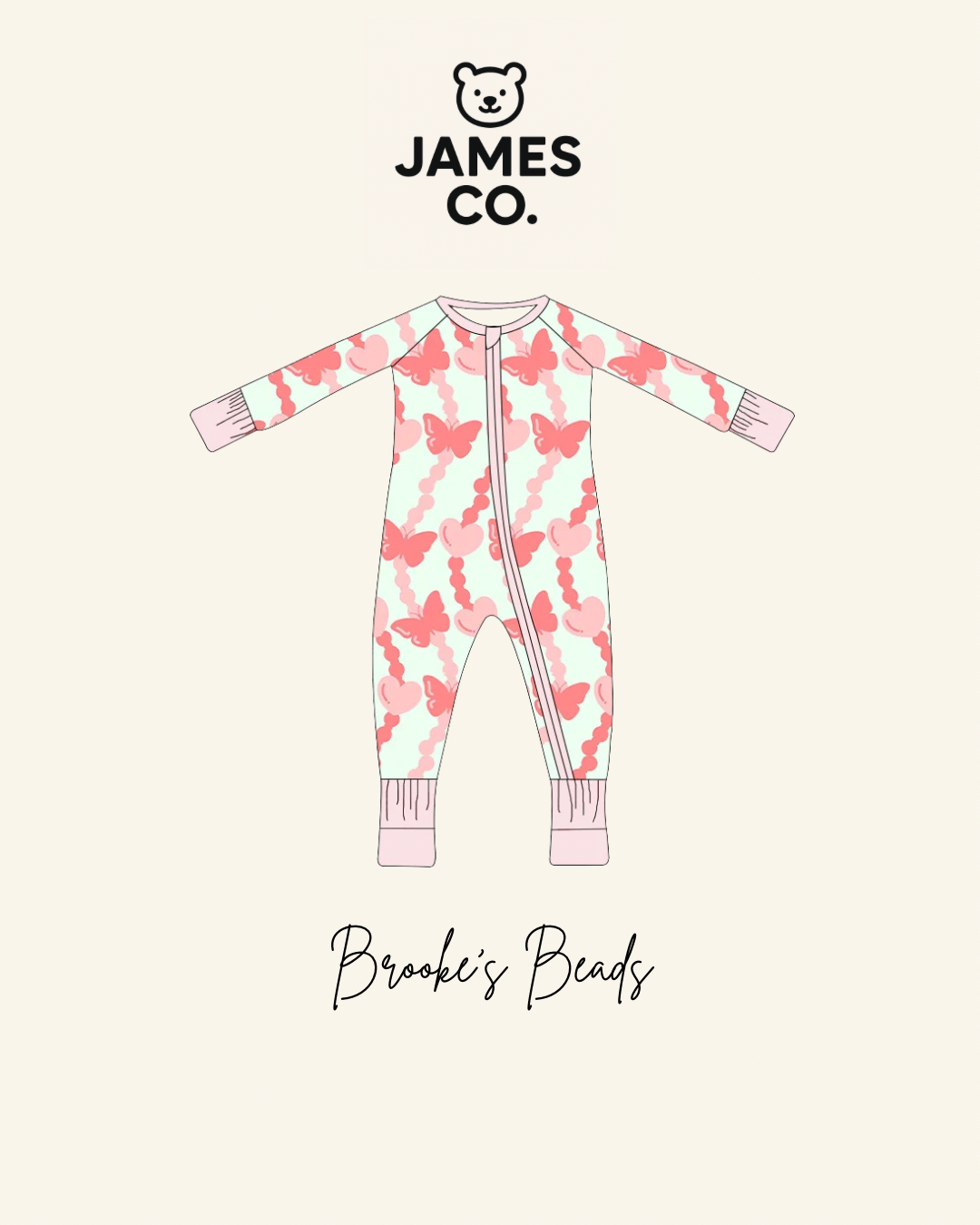 Brooke’s Beads Onesie