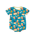 Bedtime Blockbuster Bubble Romper