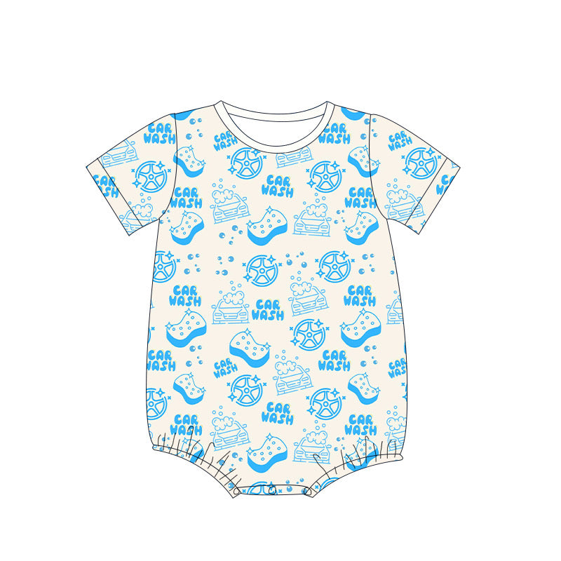 Ralph’s Car Wash Bubble Romper
