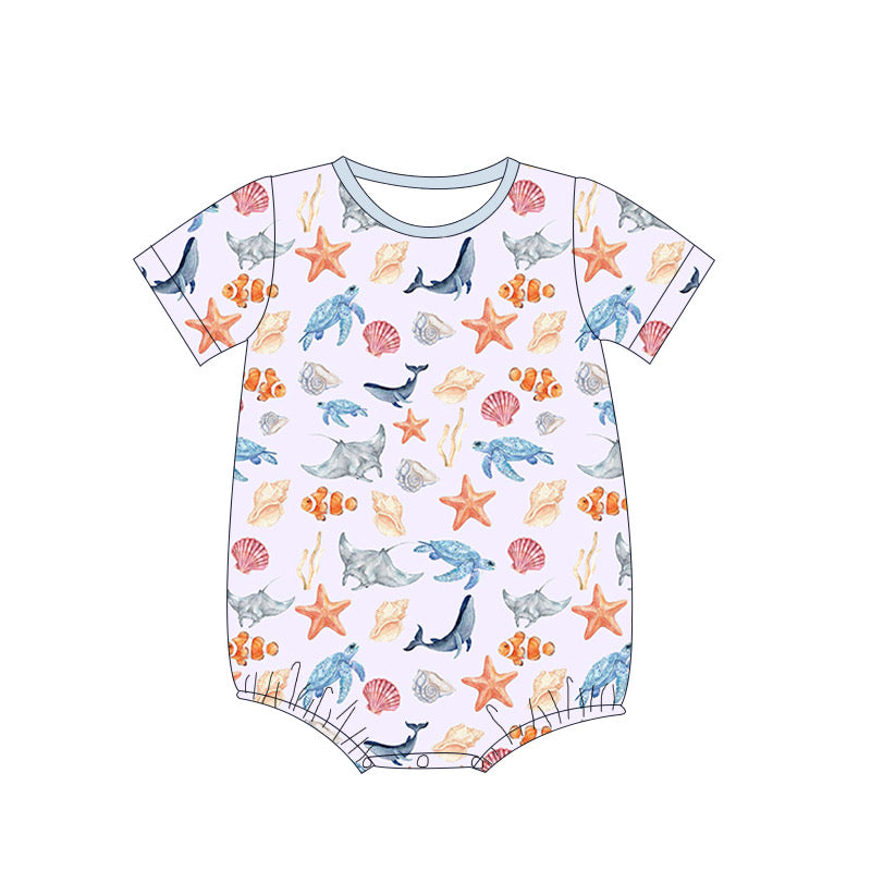 Coastal Babe Bubble Romper