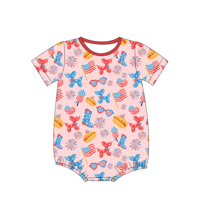 American Baby Bubble Romper